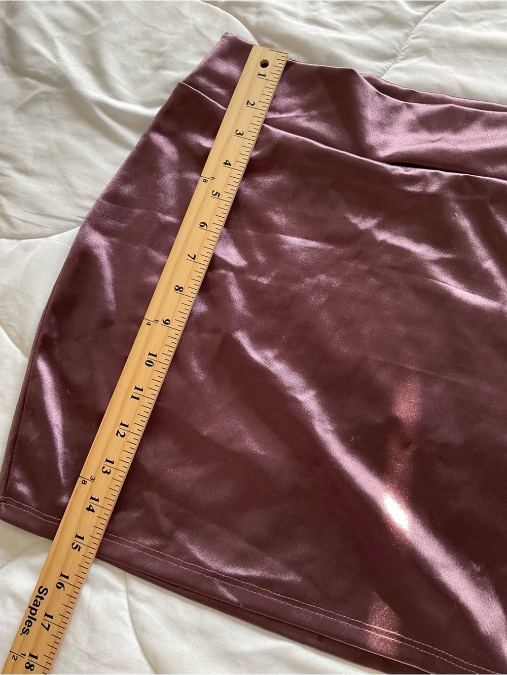 Cristina Satin Maroon Set - Picture 4 of 13